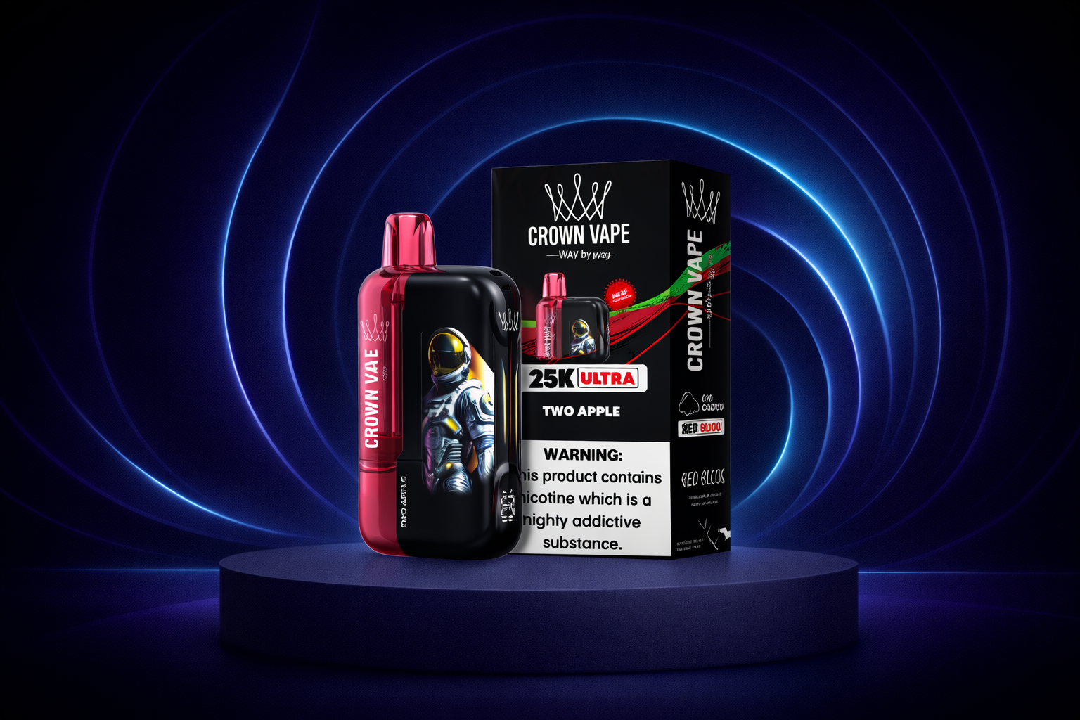 Al Fakher Crown Bar Ultra 25K 0.5%